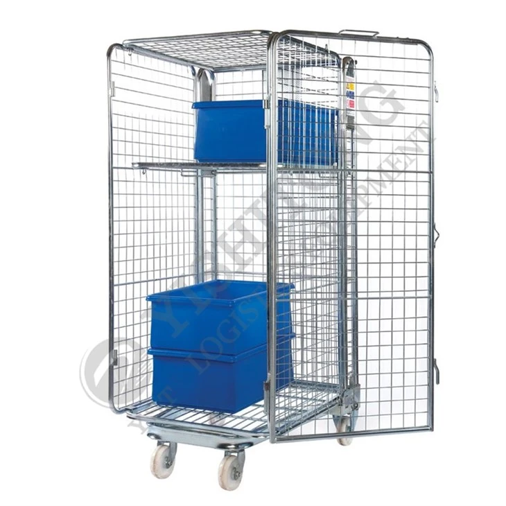 Wire Mesh Logistics Trolley