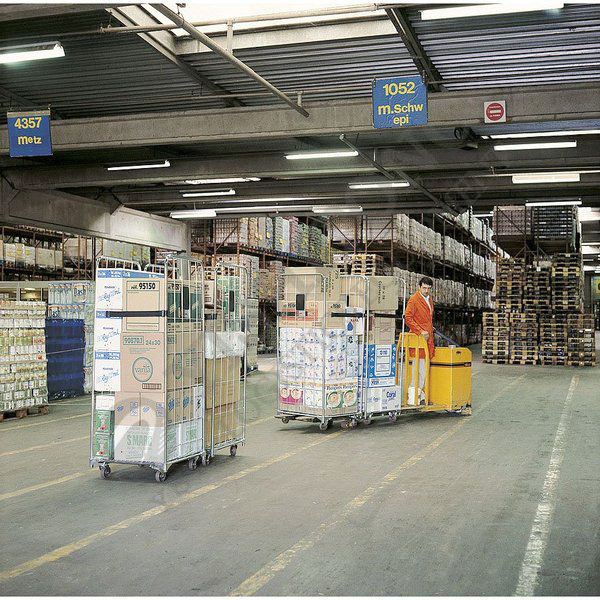 Galvanized lojistik Trolley
